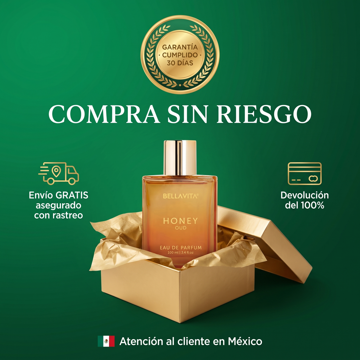 Honey Oud™ — El Perfume Árabe que No Pasa Desapercibido
