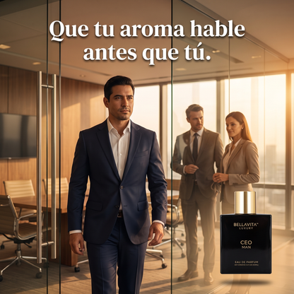 CEO Man™ — El Perfume que Huele a Éxito