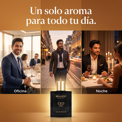 CEO Man™ — El Perfume que Huele a Éxito