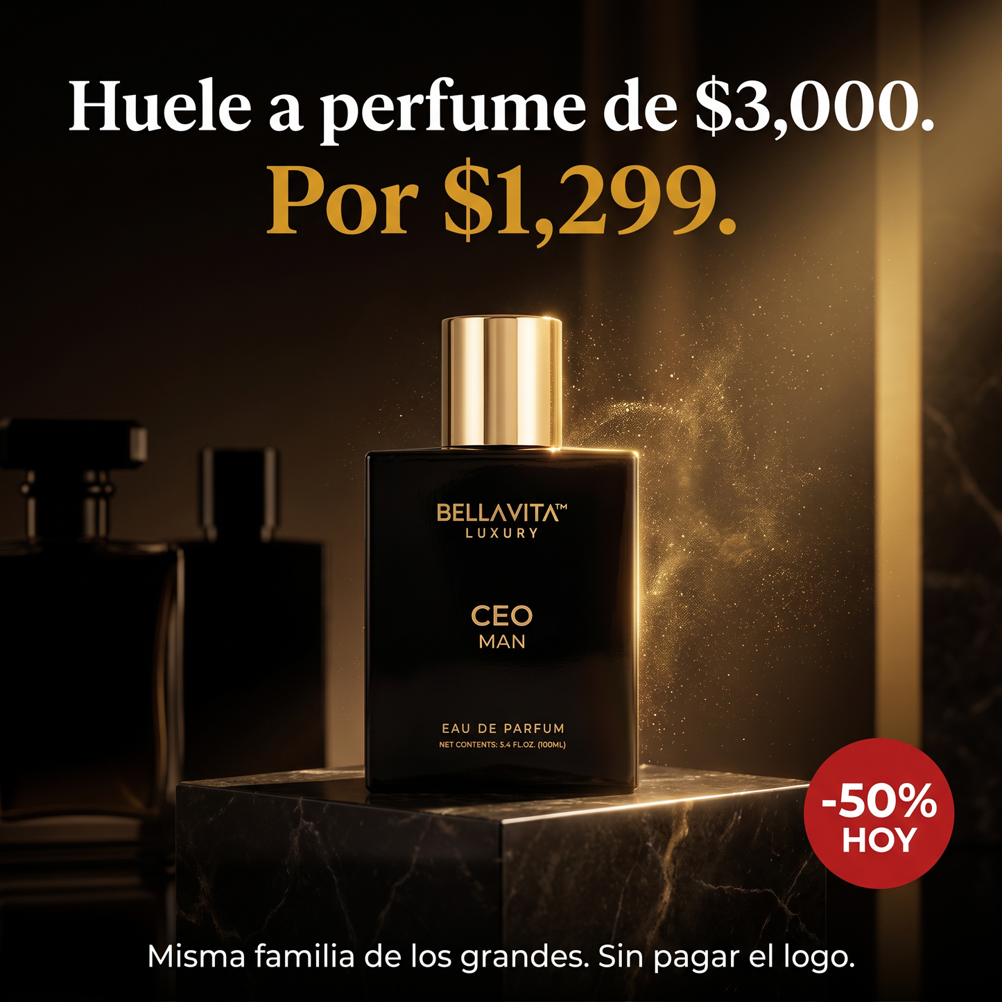 CEO Man™ — El Perfume que Huele a Éxito
